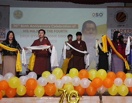 70th Birth Anniversary of His Majesty The Fourth Druk Gyalpo