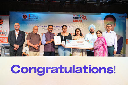 Award Ceremony Study Grant LPU