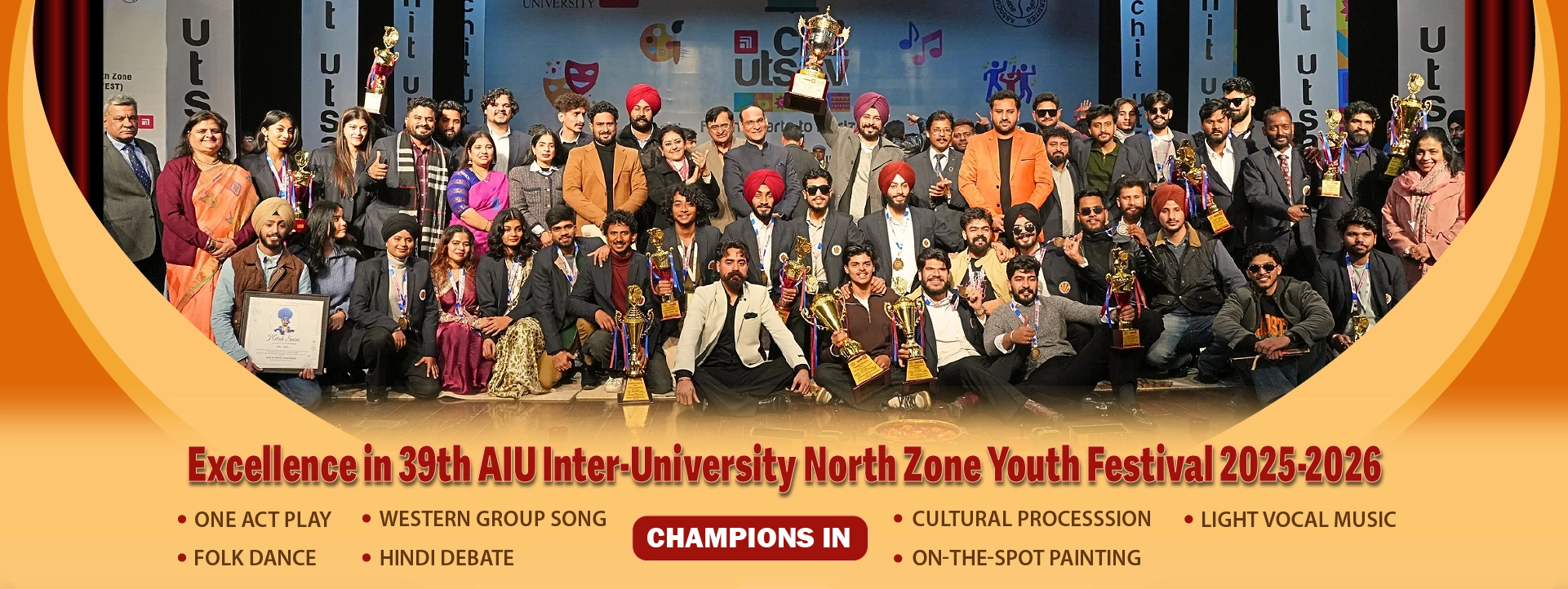 LPU wins 37th National Youth Festival