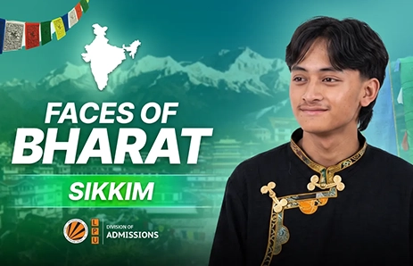 LPU student from Sikkim