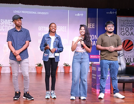 LPU Freshmen Induction 2025