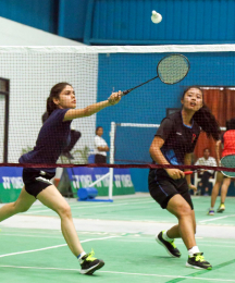 LPU badminton court