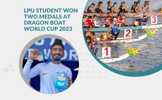 LPU student wins 2 medals in China