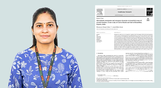 Research Article Publication by Dr. Mrunmayee Manjari
