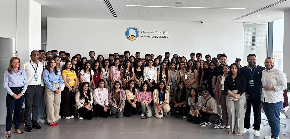 BBA students at Ajman University Dubai Educational Immersion Program