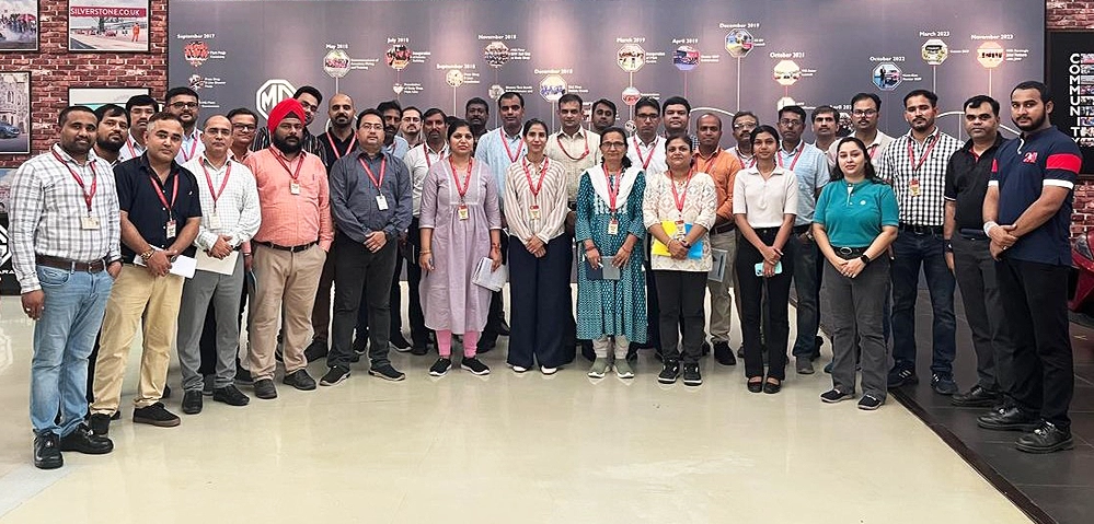 Dr. Krishan Arora at the JSW MG Nurture Program