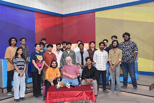 Workshop on celebrating Bollywood’s golden era by Rahul Rawail at LPU