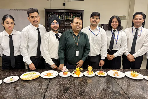 Fruit carving Session at LPU