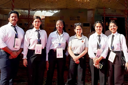 Industrial visit to The Great Indian Travel Bazar, Jaipur from LPU