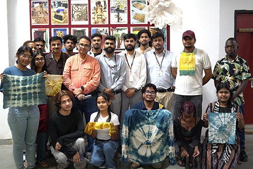 A four-day Tie and Dye workshop at LPU