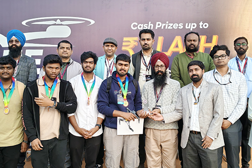 Drone Forge Competition participants of LPU