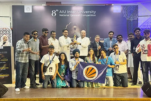 Champions Trophy at the 8th AIU Inter-University National Qawwali Competition LPU