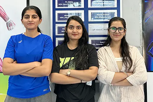 LPU MPT students completed internship at the Sports Authority of India